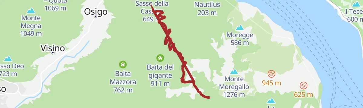 Il Rifugio Sev con terrazza sul lago